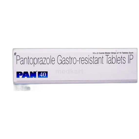 pan 40mg tablet 15's